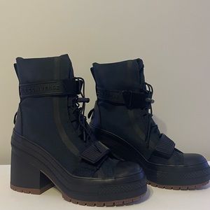 Chuck 70 De Luxe Heel Leather